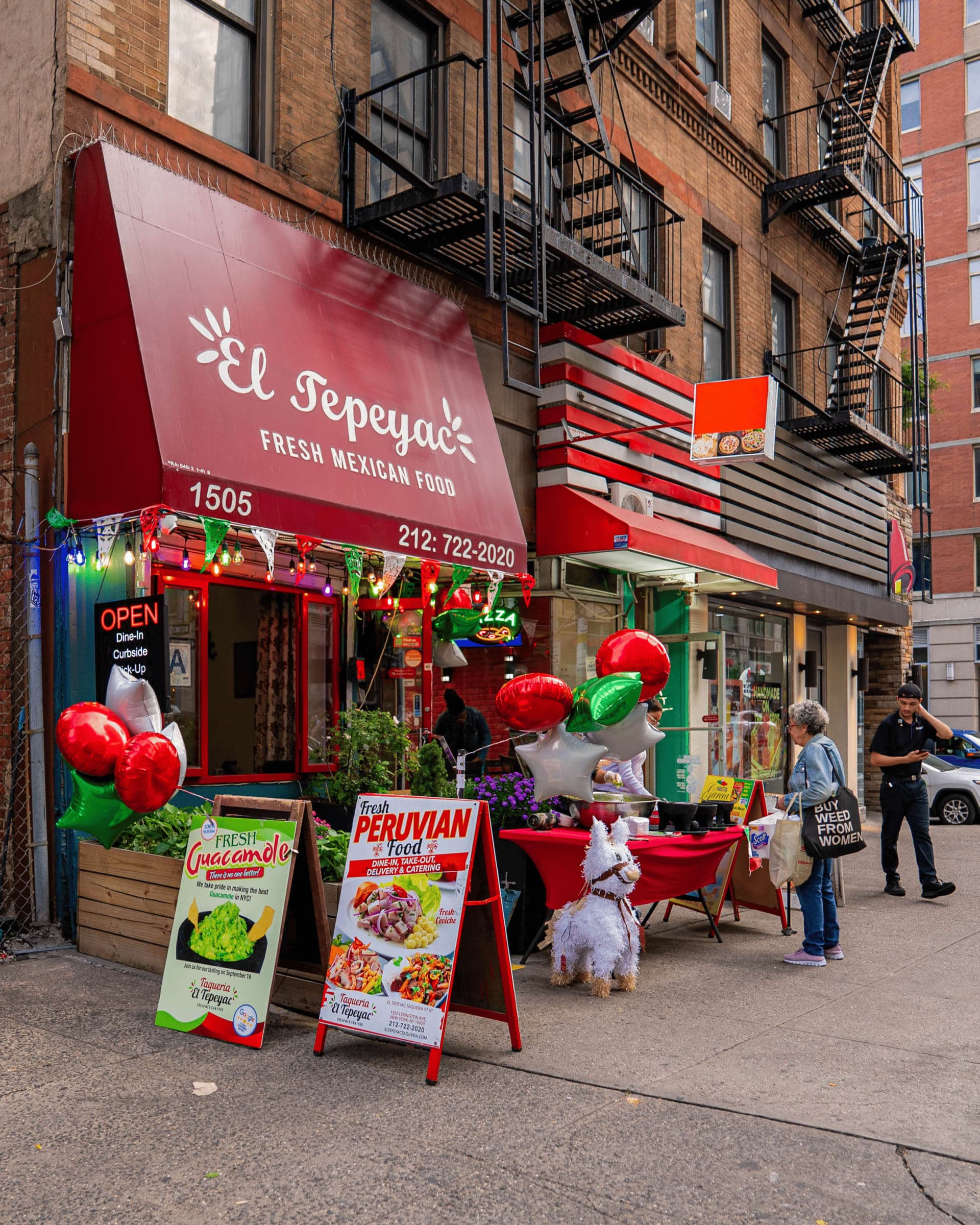 Fachada de El Tepeyac